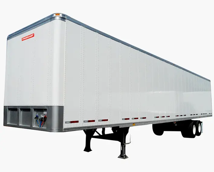 Fruehauf caja seca lateral